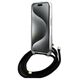 Original Case APPLE IPHONE 15 PRO Guess Hardcase Crossbody Cord 4G Print (GUHCP15LHC4SEK) black 3666339147945