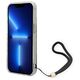 Original Case IPHONE 14 Guess Hardcase Flower Strap (GUOHCP14SHFLSB) blue 3666339093952