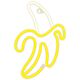 Neon LED Light BANANA white yellow Bat + USB FLNE10 Forever Light 5900495956163