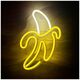 Neon LED Light BANANA white yellow Bat + USB FLNE10 Forever Light 5900495956163