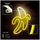 Neon LED Light BANANA white yellow Bat + USB FLNE10 Forever Light 5900495956163