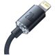 Baseus cable Crystal Shine USB-C - Lightning 1,2 m 20W black 6932172602741