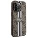 Original Case APPLE IPHONE 15 PRO Guess Hardcase 4G Printed Stripes MagSafe (GUHMP15LP4RPSW) brown 3666339203467