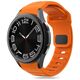 Strap for GALAXY WATCH 4 / 5 / 5 PRO / 6 / 7 / FE Tech-Protect Silicone orange 5906302313594