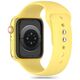 Strap for APPLE WATCH 3 / 4 / 5 / 6 / 7 / 8 / 9 / SE (38 / 40 / 41 MM) Tech-Protect Silicone Canary Yellow 5906302310203