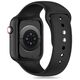 Strap for APPLE WATCH 4 / 5 / 6 / 7 / 8 / 9 / SE / ULTRA 1 / 2 (42 / 44 / 45 / 49 MM) Tech-Protect Silicone black 5906302303984
