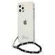 Original Case IPHONE 12 / 12 PRO Guess Hardcase Black Pearl (GUHCP12MKPSBK) transparent 3666339003708
