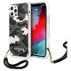 Original Case IPHONE 12 / 12 PRO Guess Hardcase Camo Collection (GUHCP12MKSARBK) black 3666339004064