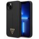 Case IPHONE 14 PLUS Guess Hardcase Silicone Triangle black 3666339065850