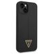Case IPHONE 14 PLUS Guess Hardcase Silicone Triangle black 3666339065850