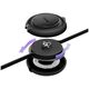 Baseus cable Bright Mirror 2 3w1 USB - micro USB + Lightning + USB-C 1,1m 3,5A black retractable 6932172609030