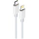 Maxlife MXUC-05 cable USB-C - Lightning 1,0 m 20W white 5900495916884