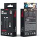 Maxlife 3in1 cable USB - Lightning + USB-C + microUSB 1,0 m 2,1A black nylon 5900495758200