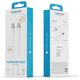 Forever Flexible cable USB-C - USB-C 2,0 m 60W white 5900495978530