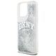 DKNY case for iPhone 15 Pro Max 6,7&quot; DKHCP15XLBNAET white HC liquid glitters w arch logo 3666339270926