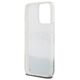 DKNY case for iPhone 15 Pro Max 6,7&quot; DKHCP15XLBNAET white HC liquid glitters w arch logo 3666339270926