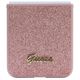 Original Case SAMSUNG GALAXY Z FLIP 5 Guess Hardcase Glitter Script (GUHCZF5HGGSHP) pink 3666339173999