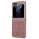 Original Case SAMSUNG GALAXY Z FLIP 5 Guess Hardcase Glitter Script (GUHCZF5HGGSHP) pink 3666339173999