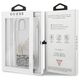 Original Case IPHONE 12 PRO MAX Guess Hardcase Glitter Vintage Script (GUHCP12LGLVSSI) silver 3700740495353