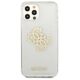 Original Case IPHONE 12 PRO MAX Guess Hard Case Glitter 4G Big Logo (GUHCP12LPCUGL4GTR) transparent 3666339004941