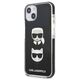 Original Case IPHONE 13 Karl Lagerfeld Hardcase Karl&Choupette Head black 3666339048655