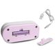 Collapsable LED desk Lamp 10W, 3000/4500/6000K, 1200mAh, pink, LTC 5902270787719