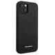 Original Case IPHONE 13 MINI Karl Lagerfeld Hardcase Silicone Plaque (KLHCP13SSLMP1K) black 3666339048761